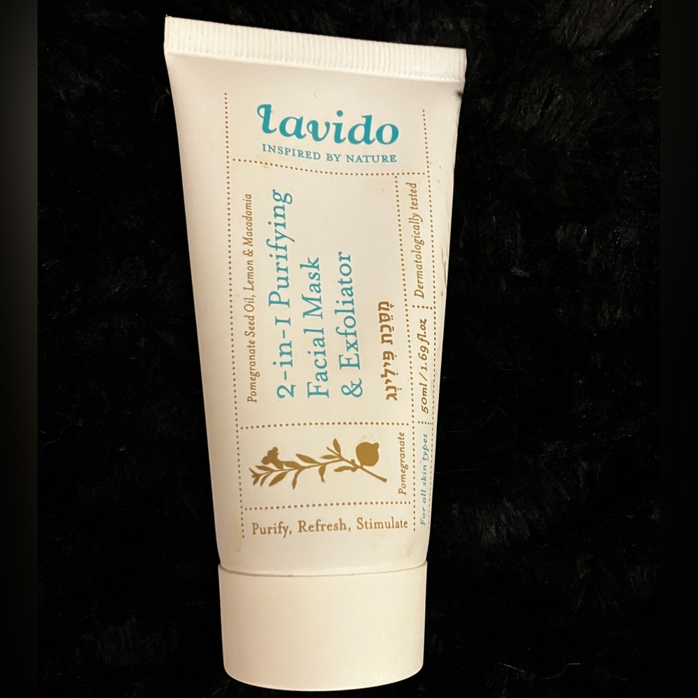 Lavido 2-IN-1 PURIFYING FACIAL MASK AND EXFOLIATOR